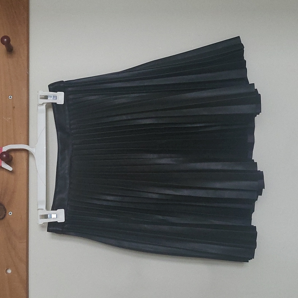 Faux Leather Skirt